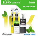 The Bling 10k Pro Max Replacement Pods (Box of 5) TPD compliant vape pod buy online UK VaperzHub 5