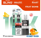 The Bling 10k Pro Max Replacement Pods (Box of 5) TPD compliant vape pod buy online UK VaperzHub 4