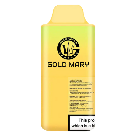 Gold Mary 12000 Puffs Disposable Vape (Box of 5)
