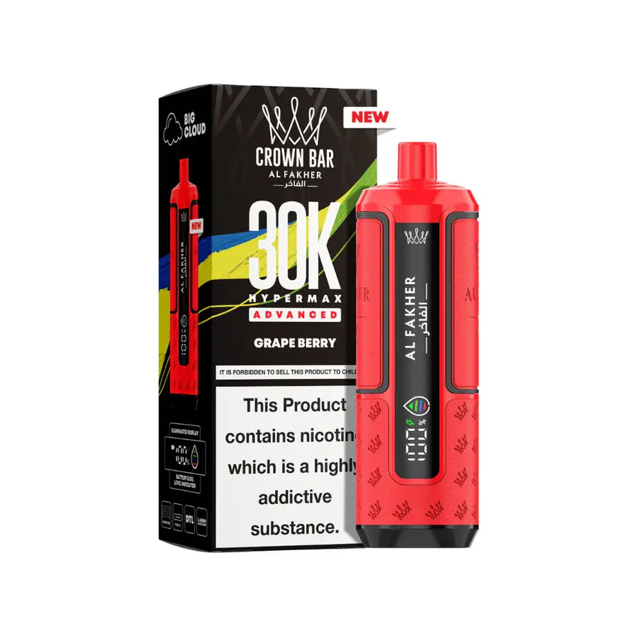Al Fakher 30K Hypermax Vape Kit (Box of 5)