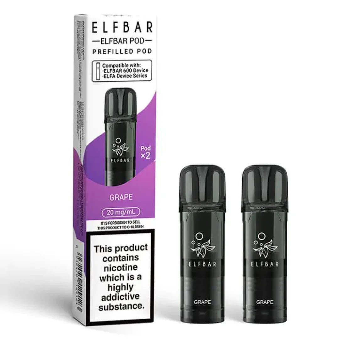 Elf Bar 600 Prefilled Refill Pods (Box of 10)