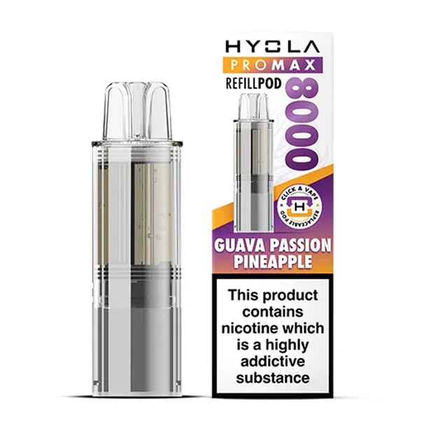 Hyola Pro Max 8000 Prefilled Replacement Pod(Box of 5)