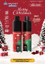 Hayati Pro Max + 6000 Christmas Limited Edition (Box of 5) pod kit UK - VaperzHub