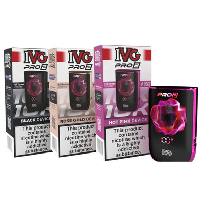 IVG Pro 2 Battery Device — Box of 5 | 1000mAh Rechargeable Pod Kit