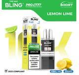 The Bling 10k Pro Max Replacement Pods (Box of 5) TPD compliant vape pod buy online UK VaperzHub 1