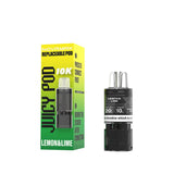 Juicy Pod Novamax 10K Replacement Prefilled Pods (Box of 5) TPD compliant disposable vape buy online UK VaperzHub