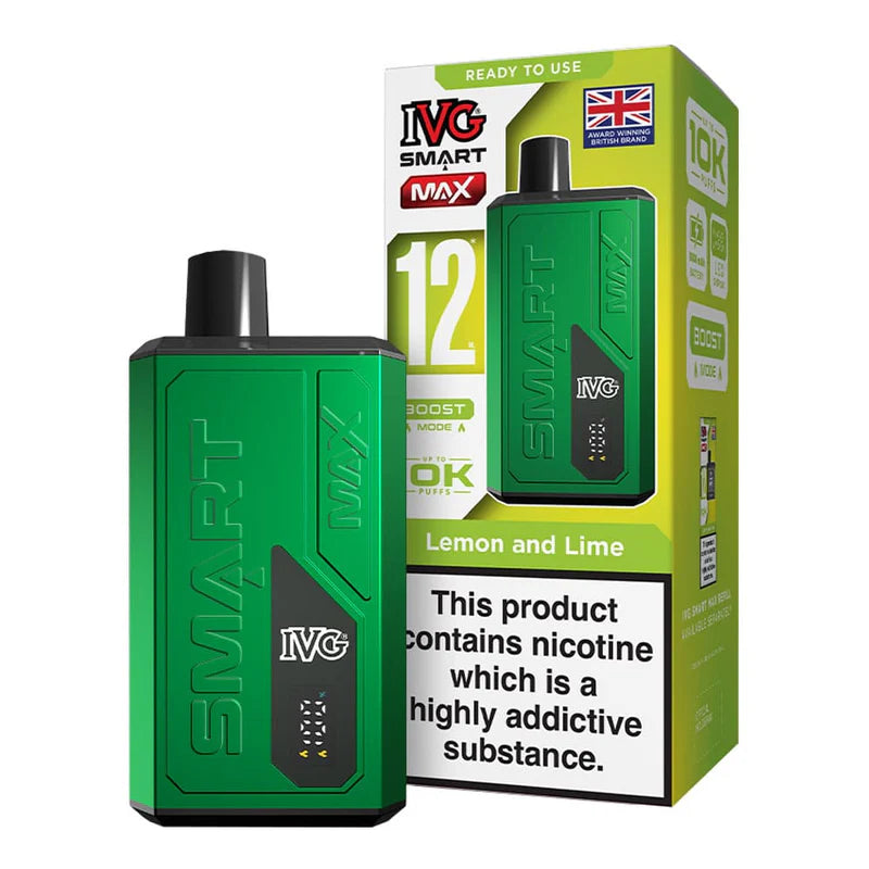 IVG Smart Max  10 K Puff Disposable Pod Kit (Box of 5)