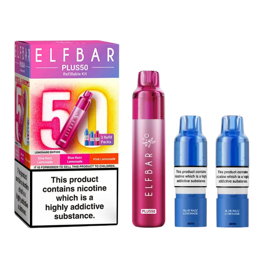 Elf Bar Plus 50 Vape Kit (Box of 5)
