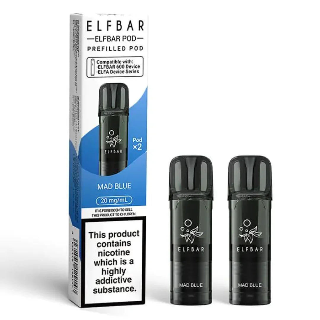 Elf Bar 600 Prefilled Refill Pods (Box of 10)