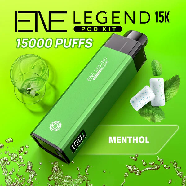 ENE Legend 15K Prefilled Pod Kit (Box of 5)