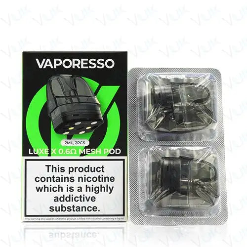 Vaporesso LUXE X Replacement Pods 5ml Pack of 2