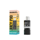 Juicy Pod Novamax 10K Replacement Prefilled Pods (Box of 5) TPD compliant disposable vape buy online UK VaperzHub 2