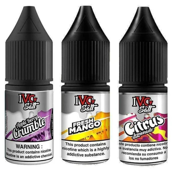IVG Nic Salt 10ml - Box of 10 e-liquid UK - VaperzHub