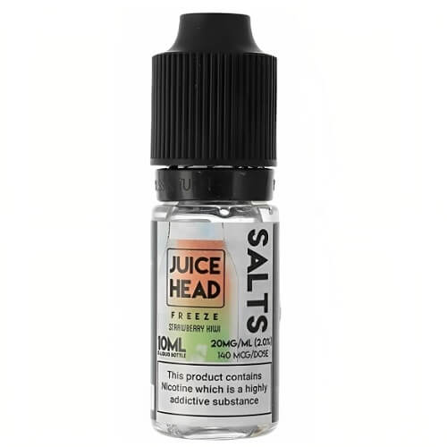 Pack of 10 Juice Head Freeze 10ML Nic Salt