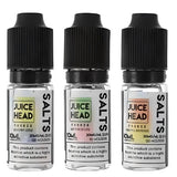 Pack of 10 Juice Head Freeze 10ML Nic Salt e-liquid UK - VaperzHub