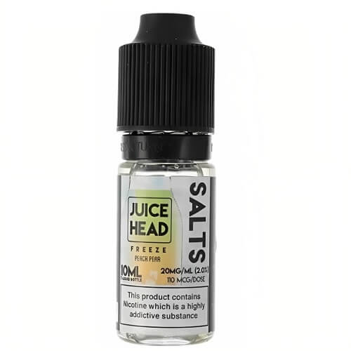 Pack of 10 Juice Head Freeze 10ML Nic Salt