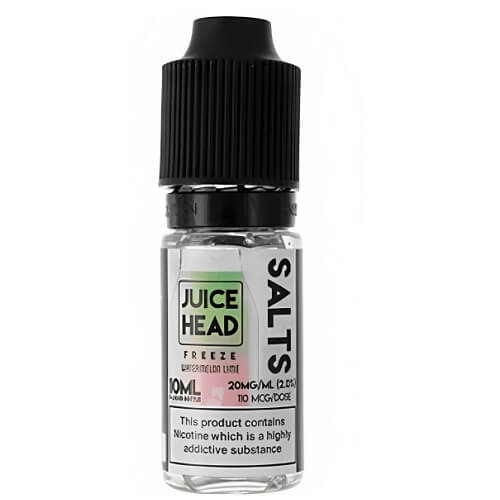 Pack of 10 Juice Head Freeze 10ML Nic Salt