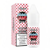 Buy Pack of 10 Just Jam Summer Jams 10ML Nic Salt online UK fast delivery VaperzHub