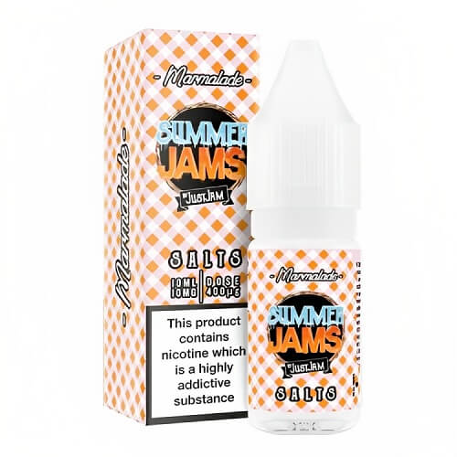 Pack of 10 Just Jam Summer Jams 10ML Nic Salt