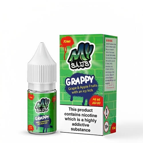 Pack of 10 My Salts 10ML Nic Salt