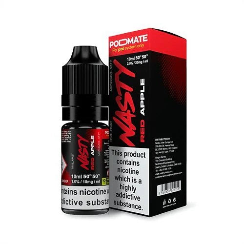 Pack of 10 Nasty Podmate Salts 10ml