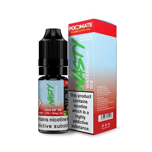 Pack of 10 Nasty Podmate Salts 10ml