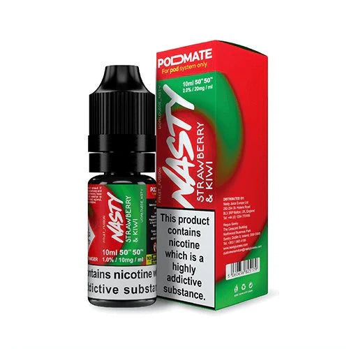 Pack of 10 Nasty Podmate Salts 10ml