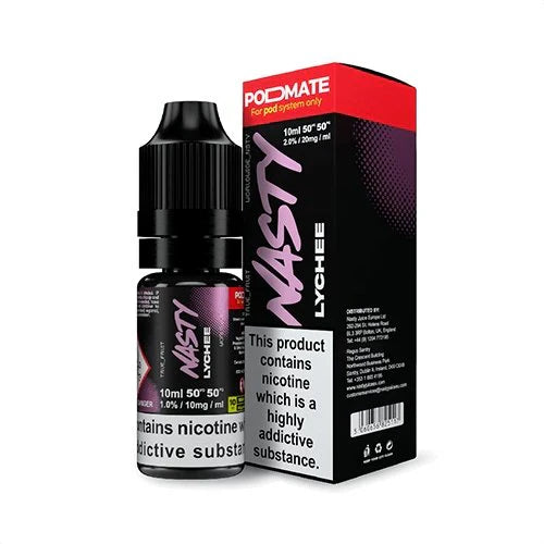 Pack of 10 Nasty Podmate Salts 10ml