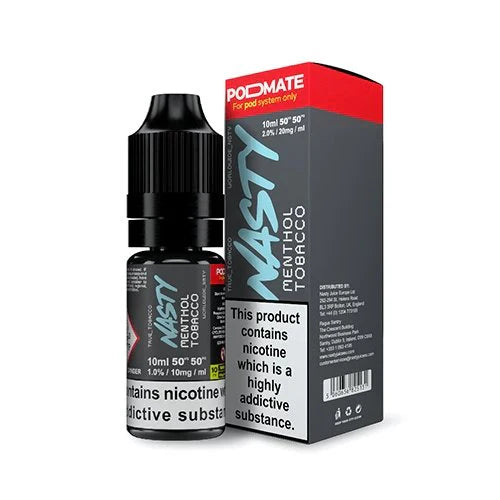 Pack of 10 Nasty Podmate Salts 10ml