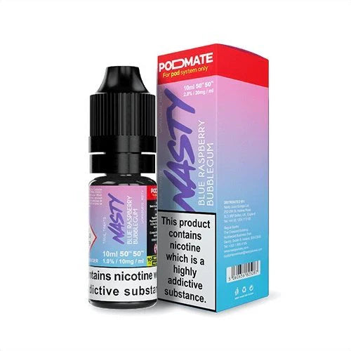 Pack of 10 Nasty Podmate Salts 10ml