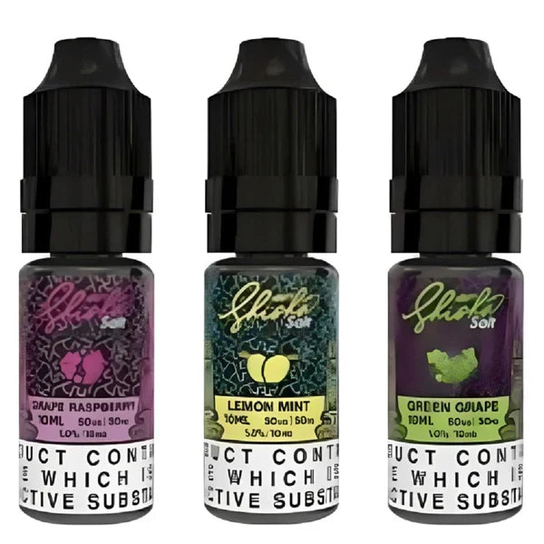Pack of 10 Nasty Shisha 10ML Nic Salt e-liquid UK - VaperzHub