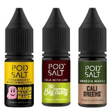 Pod Salt Fusions 10ML Nic Salt box of 5 e-liquid UK - VaperzHub