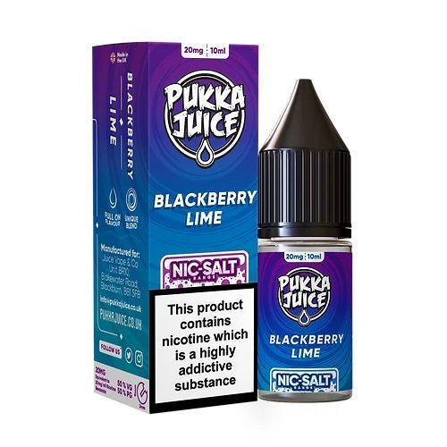 Pack of 10 Pukka Juice 10ML Nic Salt