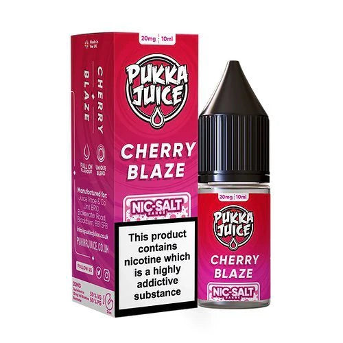 Pack of 10 Pukka Juice 10ML Nic Salt