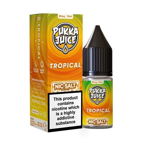Pack of 10 Pukka Juice 10ML Nic Salt