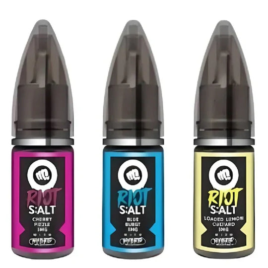 Pack of 10 Riot Squad 10ML Nic Salt e-liquid UK - VaperzHub