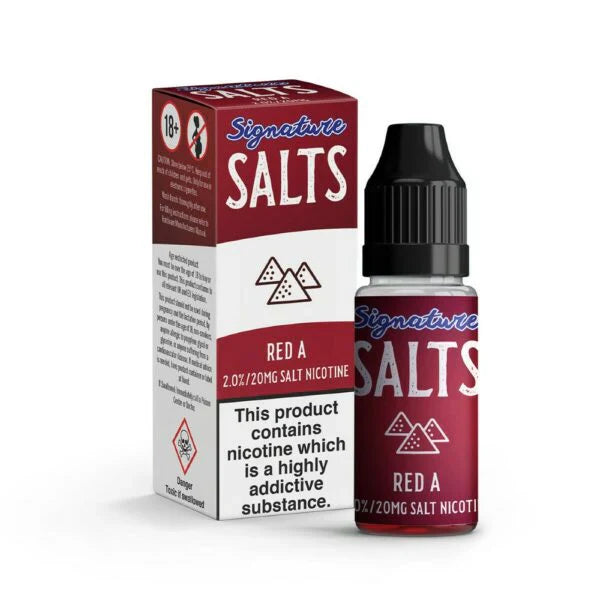 Pack of 10 Signature 10ML Nic Salt