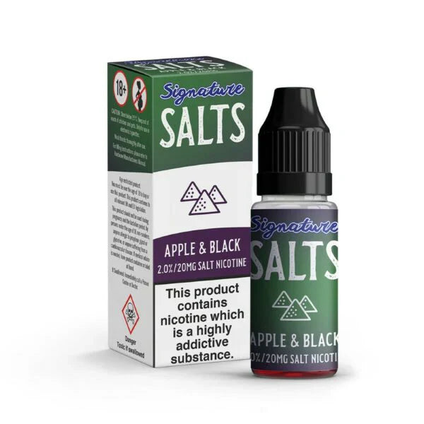 Pack of 10 Signature 10ML Nic Salt