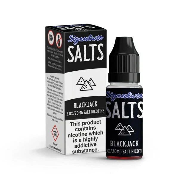 Pack of 10 Signature 10ML Nic Salt