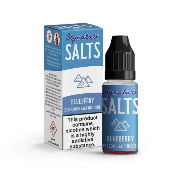 Pack of 10 Signature 10ML Nic Salt