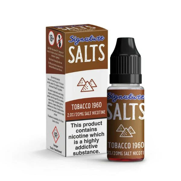 Pack of 10 Signature 10ML Nic Salt