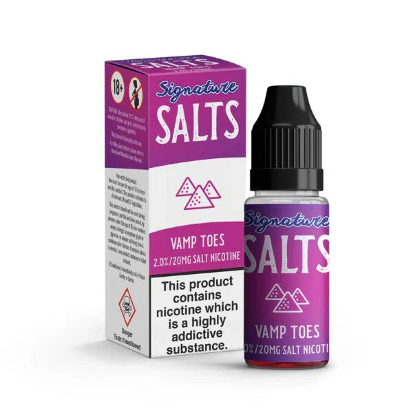 Pack of 10 Signature 10ML Nic Salt