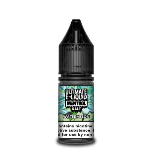 Pack of 10 Ultimate E-Liquid Menthol 10ML Nic Salt