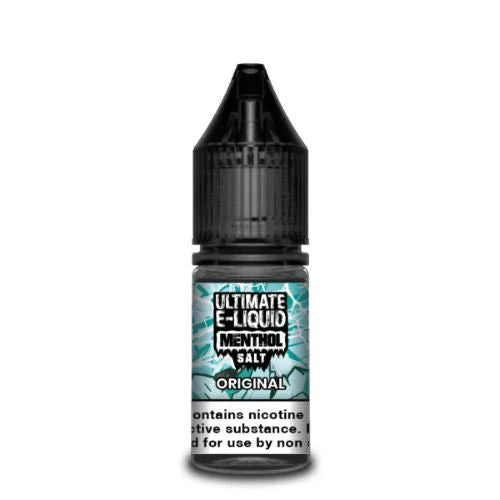 Pack of 10 Ultimate E-Liquid Menthol 10ML Nic Salt