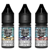 Pack of 10 Ultimate E-Liquid Menthol 10ML Nic Salt e-liquid UK - VaperzHub