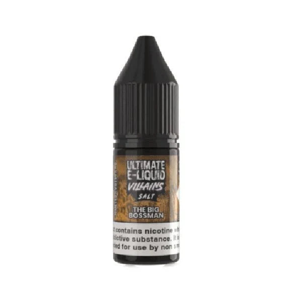 Pack of 10 Ultimate E-Liquid Villains 10ML Nic Salt