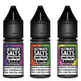 Pack of 10 Ultimate Salts Candy Drops 10ML Nic Salt e-liquid UK - VaperzHub
