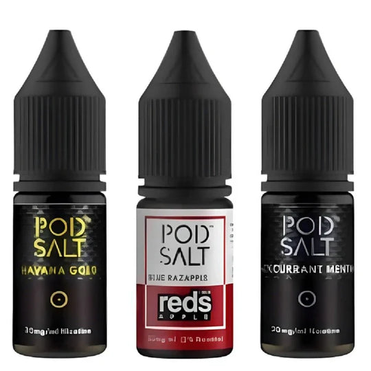 Pod Salt 10ML Nic Salt - Box of 5 e-liquid UK - VaperzHub