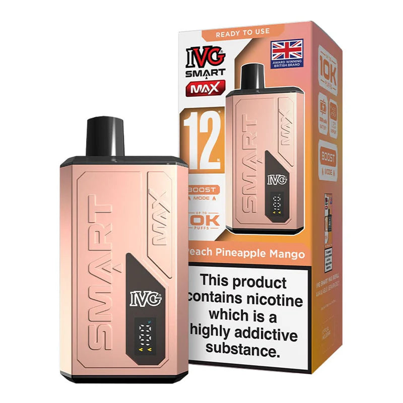 IVG Smart Max  10 K Puff Disposable Pod Kit (Box of 5)