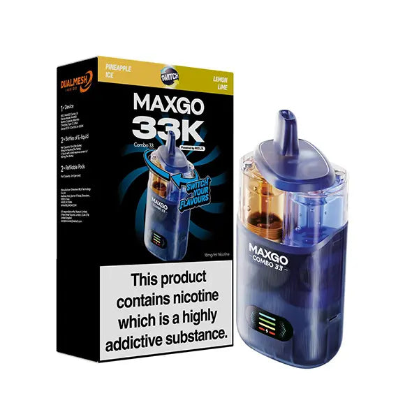 RELX MAXGO Combo 33K Prefilled Vape Kit (Box of 3)